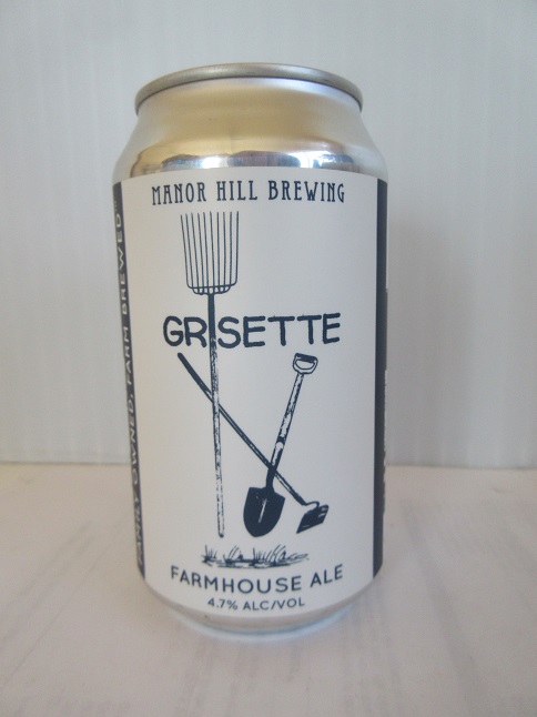 Manor Hill - Grisette - Farmhouse Ale
